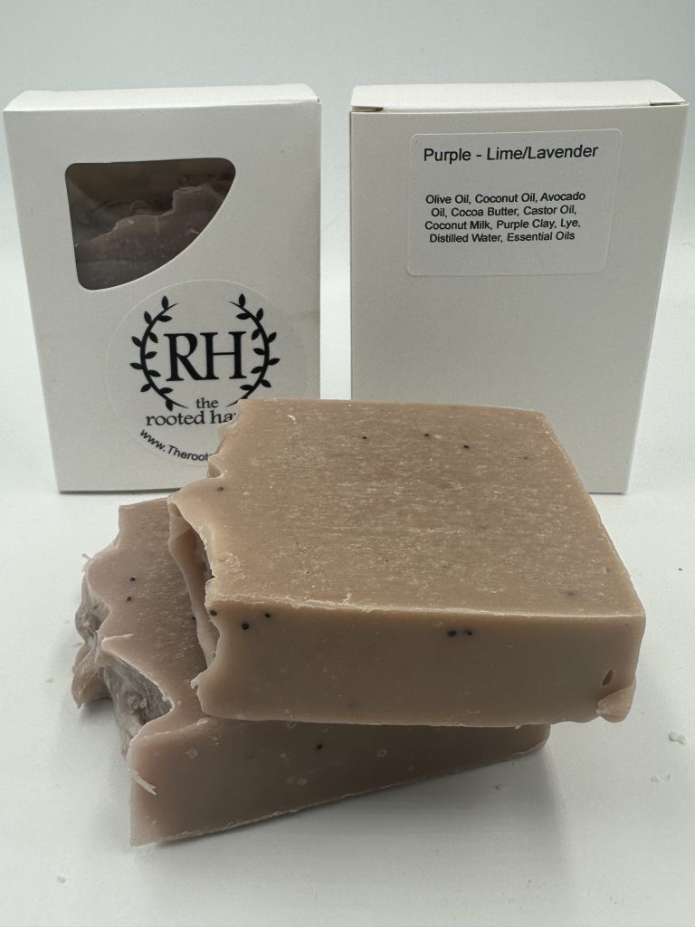 Purple soap - Lime/Lavender