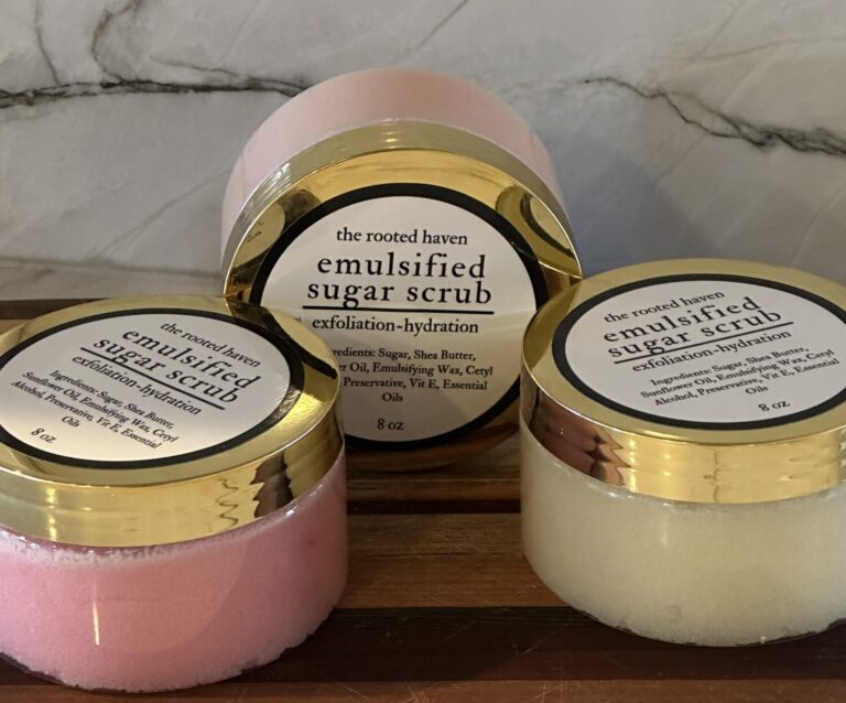 Emulsified Sugar Scrub