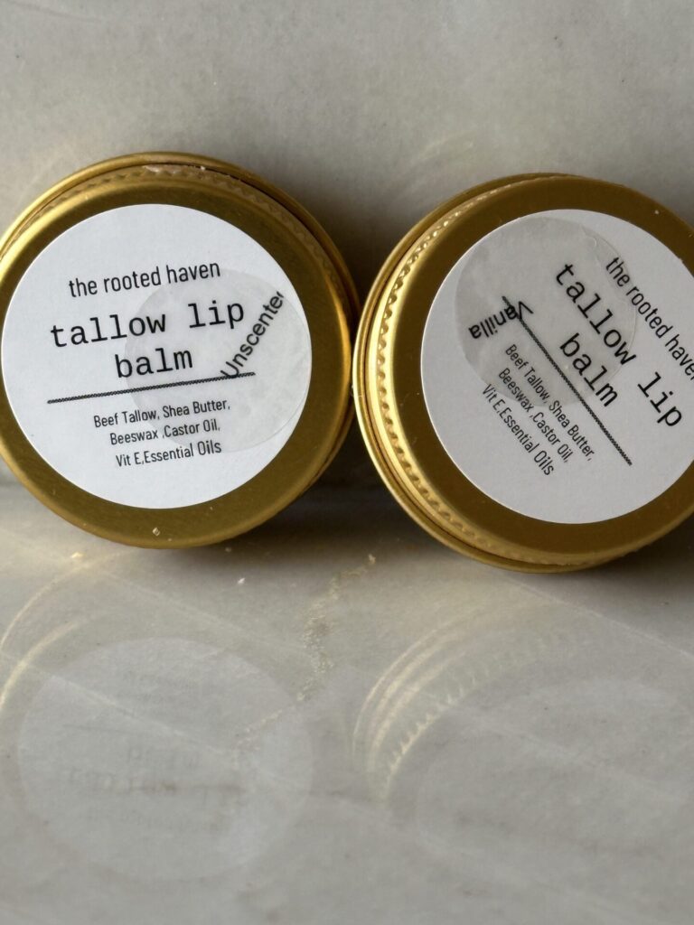Tallow Lip Balm